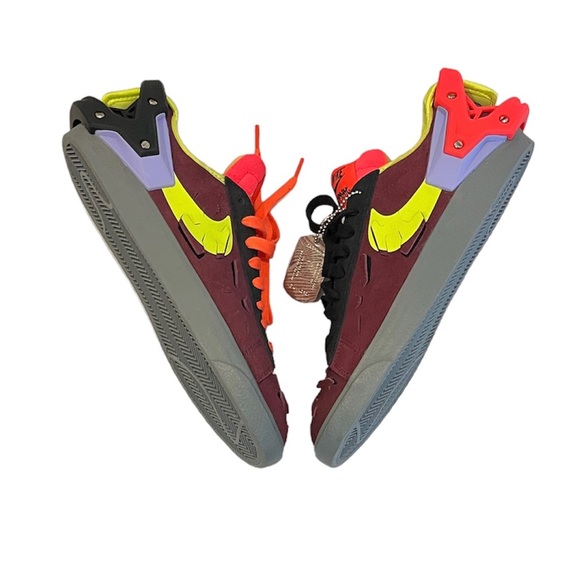 NEW Nike Blazer Low x Acronym Unisex size 40 Night Maroon RARE UNICORN - Picture 5 of 12